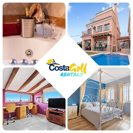 Villa Estilo Mediterranea Con Piscina, Jardin, Bbq Y Jacuzzi - Villa Bel Air Real Estepona Exterior photo